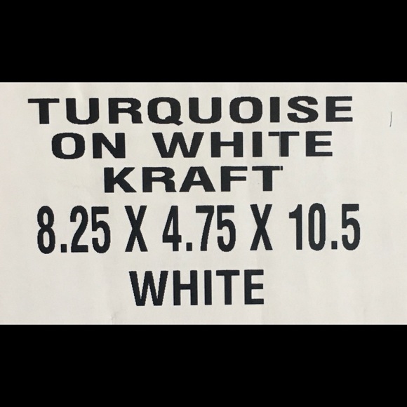 Gift bag Tiffany blue pkg of 20 - Picture 3 of 3